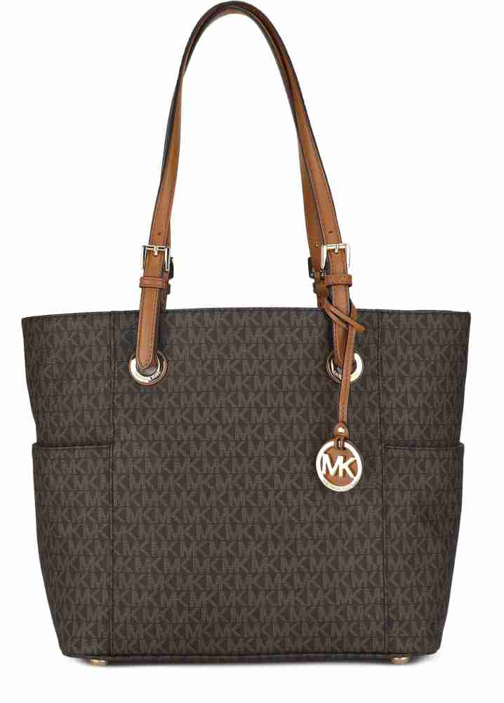 brown mk purse