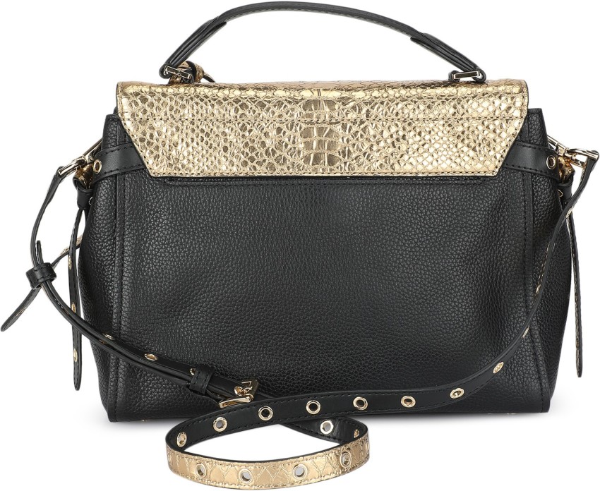 Michael Kors, Bags, Michael Kors Blackgold Shoulder Bag