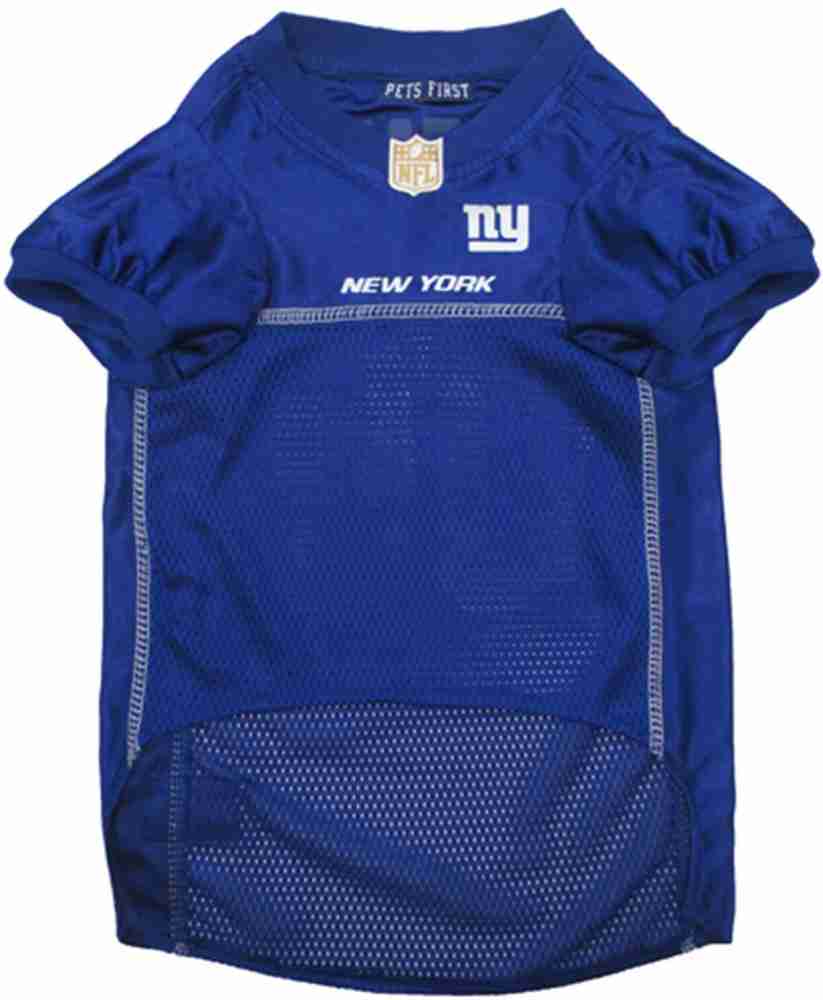 Pets First NFL NEW YORK GIANTS DOG Jersey, Medium Shirt Apparel Jersey for  DOGS or CATS & Small Pets