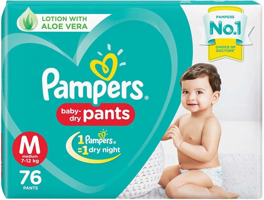 Buy Pampers Baby Dry Pants medium size 8 Pcs PackDrugcarts