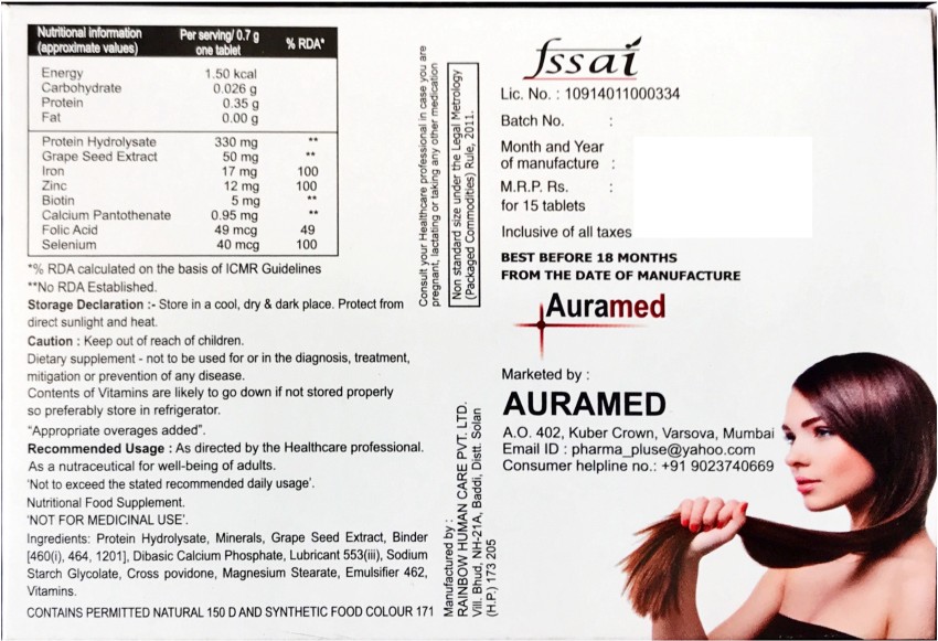 HAIR RICH NUTRACEUTICALBiotin Protein  Vitamins  minerals TAB Price in  India  Buy HAIR RICH NUTRACEUTICALBiotin Protein  Vitamins  minerals  TAB online at Flipkartcom