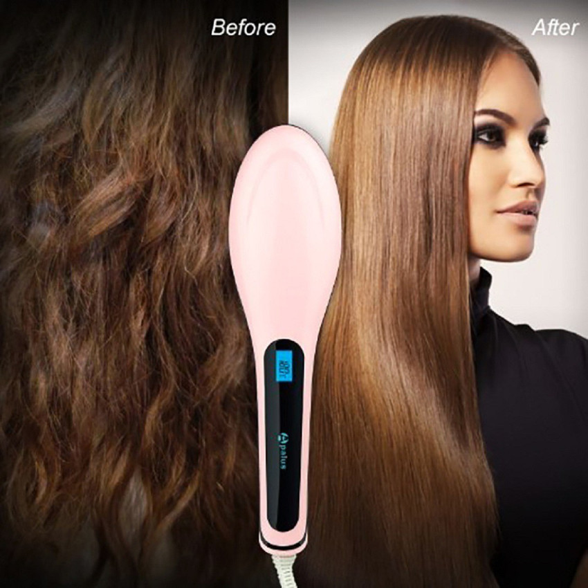 Apalus hair straightener brush discount