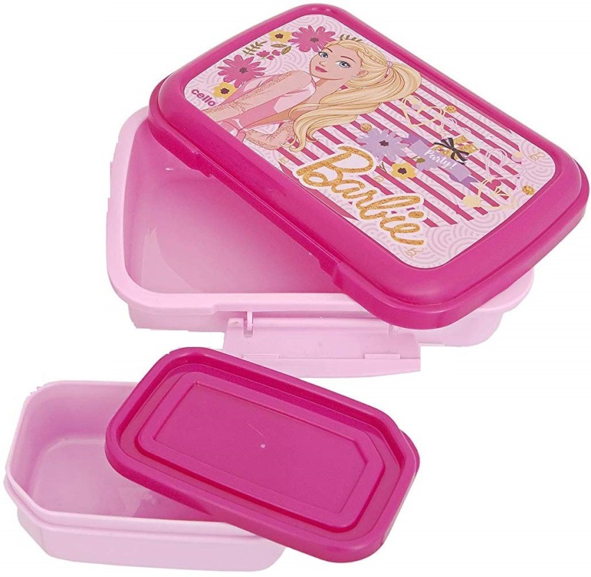 Barbie Childrens/Kids I Believe Lunch Box Set Pink (One Size)