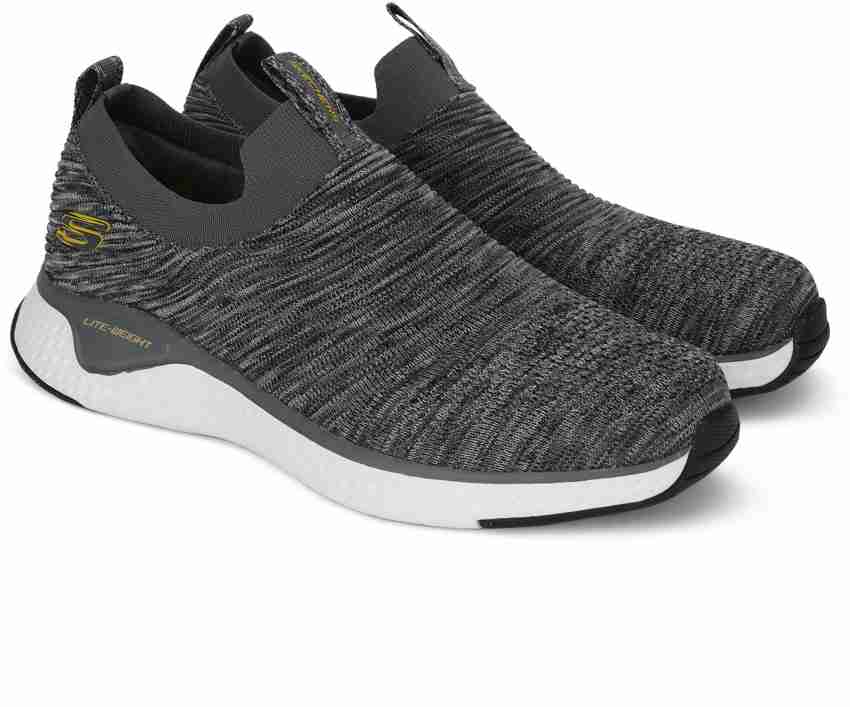 skechers mens solar fuse black