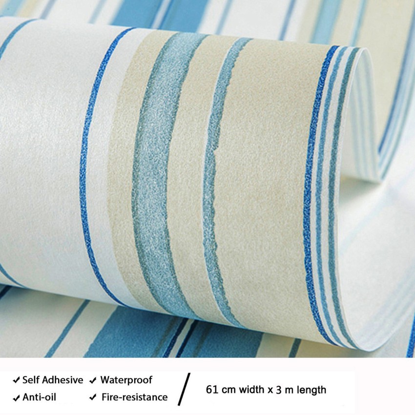 Blue striped wallpaper texture seamless 11564