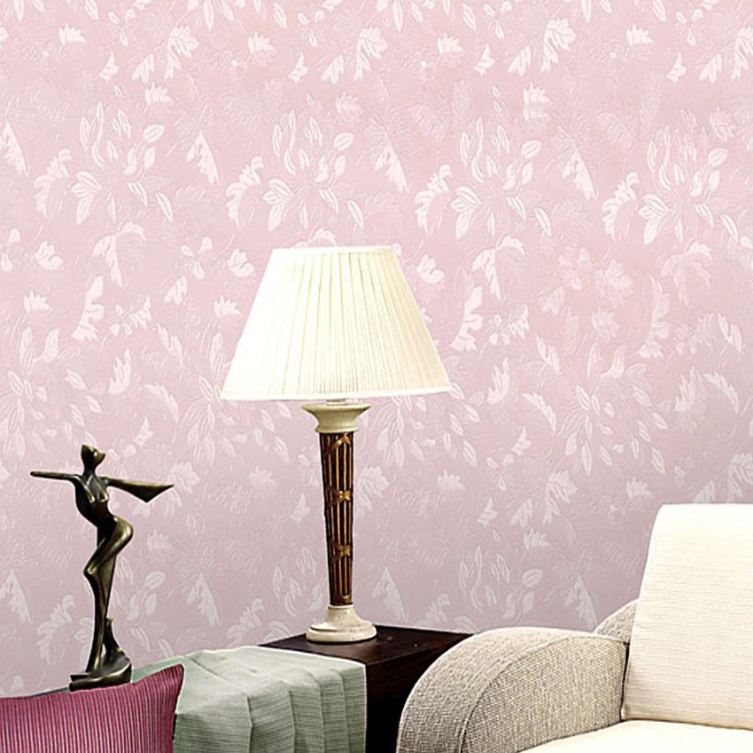 FEELPZONE Dark Pink Contact Paper Peel and Stick for Cabinets Waterproof Pink  Wallpaper for Cabinet