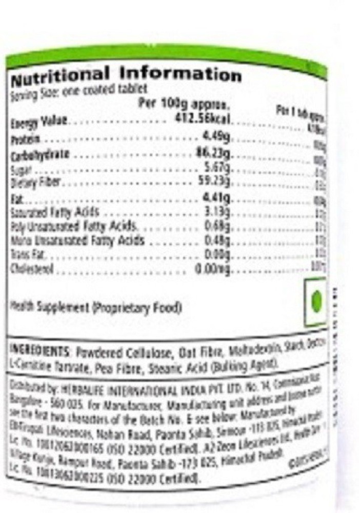 Herbalife Nutrition Facts Review | Besto Blog