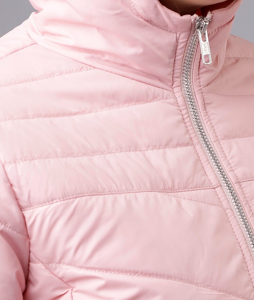 ITZON Woman`s Puffer Jacket Ultra Light Weight Short Down (L, White-69150)