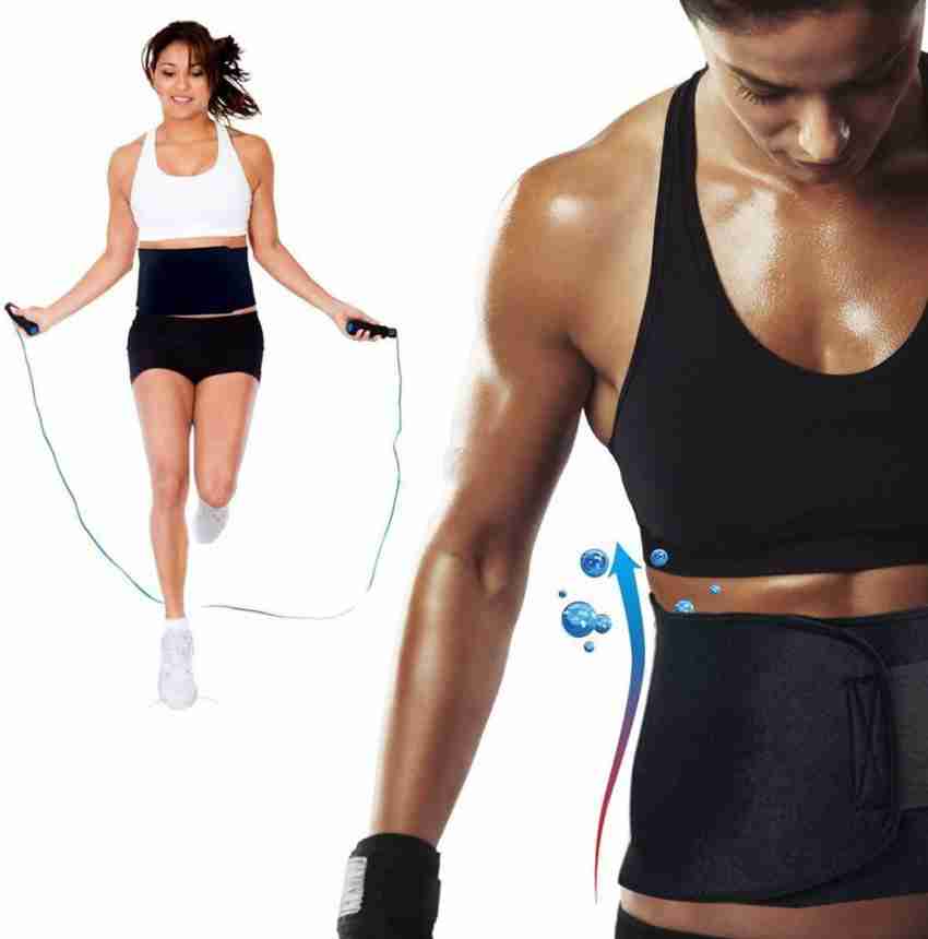 Waist Trainer for Women - Waist Trimmer Back Support Belt Sweat Wrap for  Weight Loss Workout Fitness Gym Sport