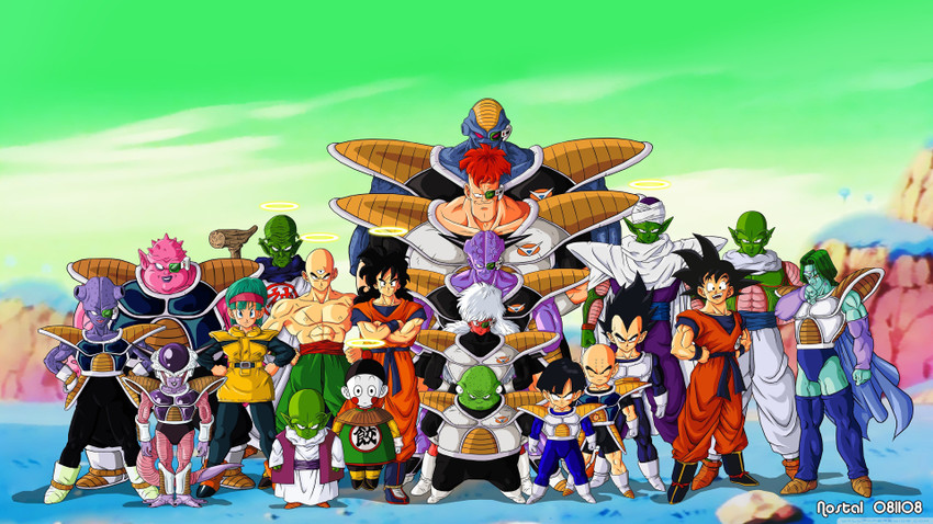 cell saga sticker poster, dragon ball z poster, anime poster, size:12x18  inch