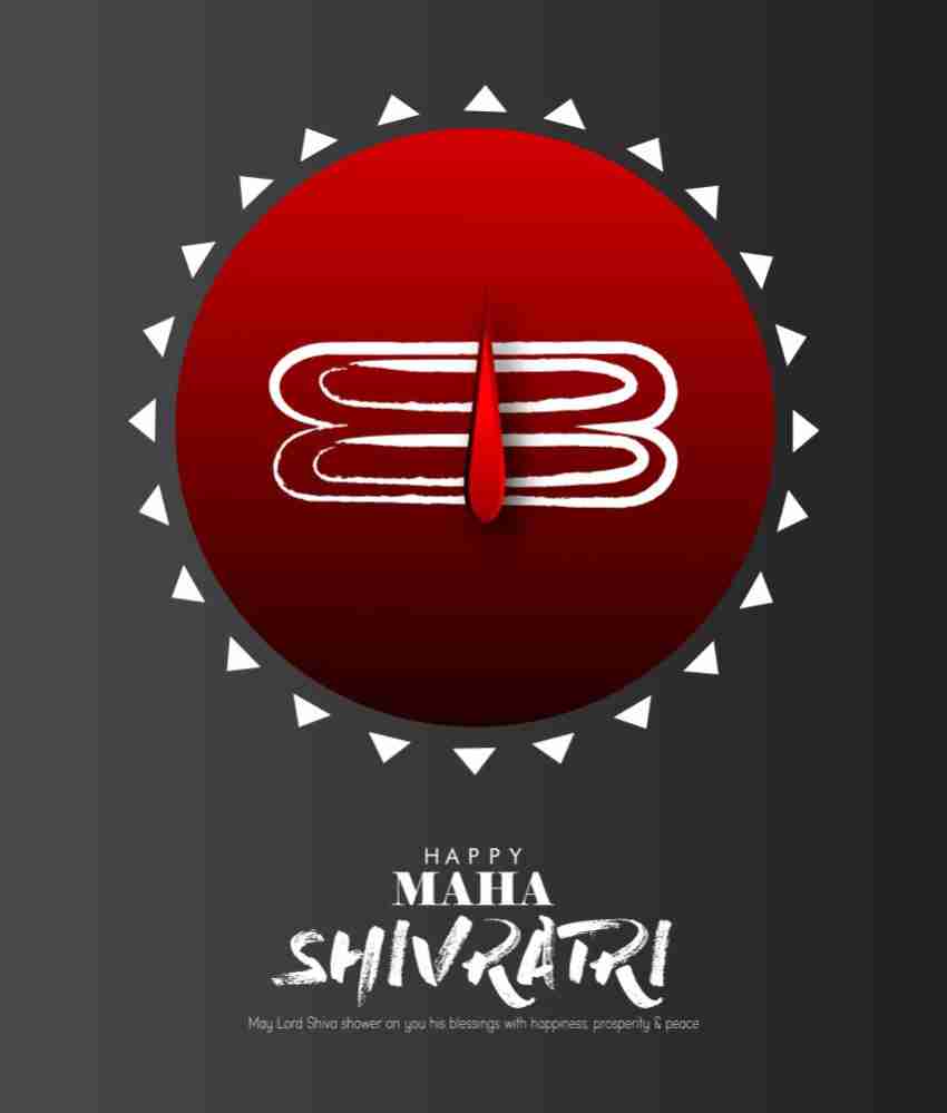 KD happy maha shivratri c Sticker Poster|hindu god|religious ...