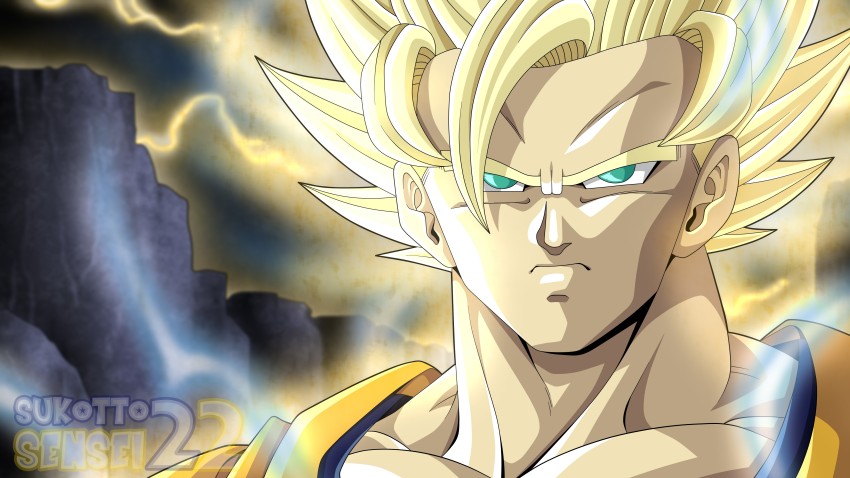 Goku super saiyan 2 HD wallpapers