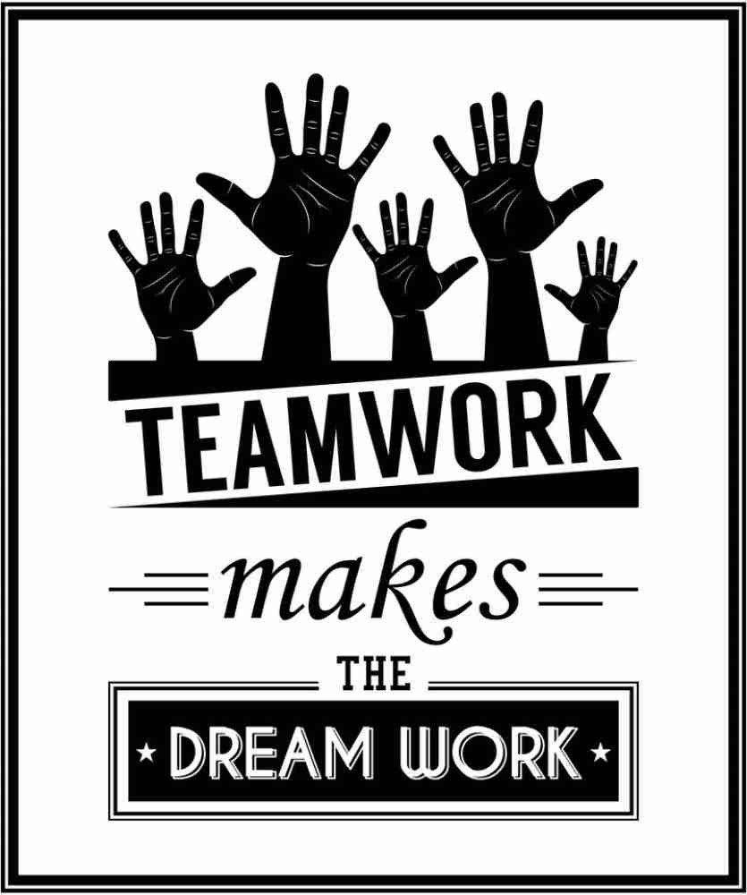 teamwork motivational poster