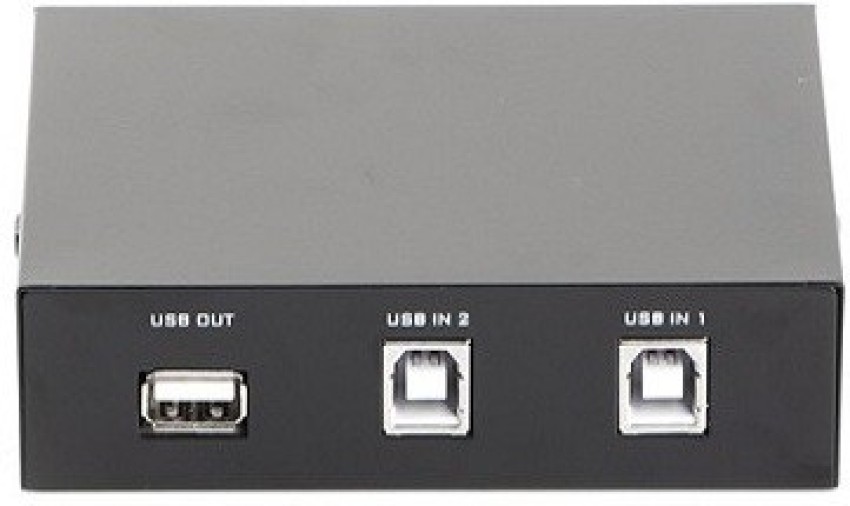 Bluebell jævnt positur PAC TV-out Cable 2 Port usb switch connect 2 pc to 1 printer - PAC :  Flipkart.com