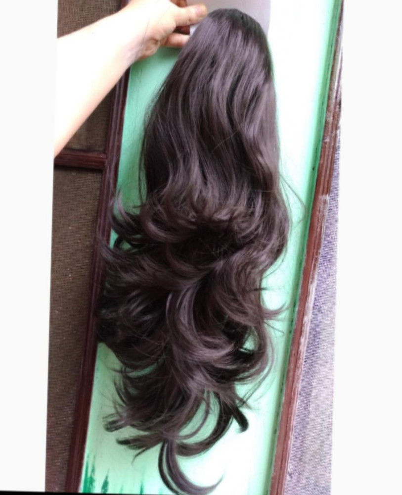 Alizz Beautiful dark brown multi step cut hair Hair Extension ...