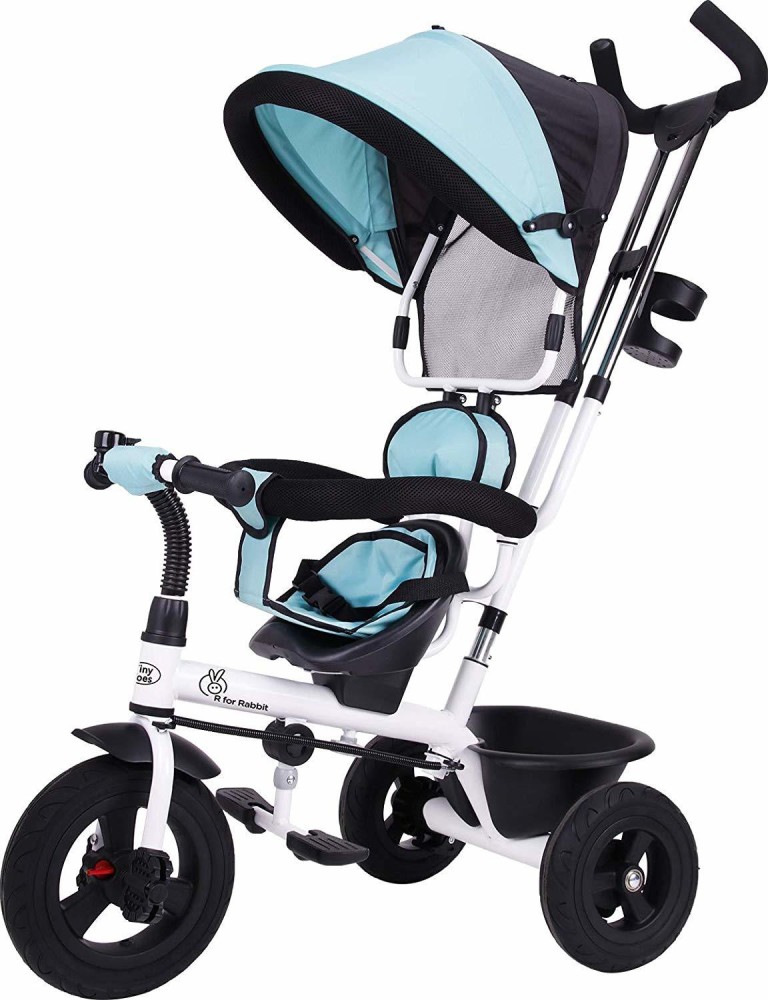 R For Rabbit Tiny Toes Striker Baby Tricycle For Kids With Striking Looks And Reverstible Seat Green Black Tcttrgb1 Tricycle Price In India Buy R For Rabbit Tiny Toes Striker Baby