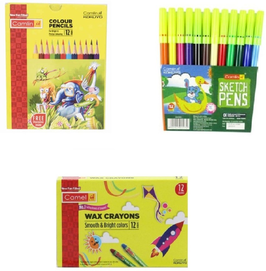 FunBlast Washable Watercolor Pens Set Colouring Kit Art Markers Colour Sketch  Pens Set Kids Artists Sketching Drawing Materials Craft Supplies |  idusem.idu.edu.tr