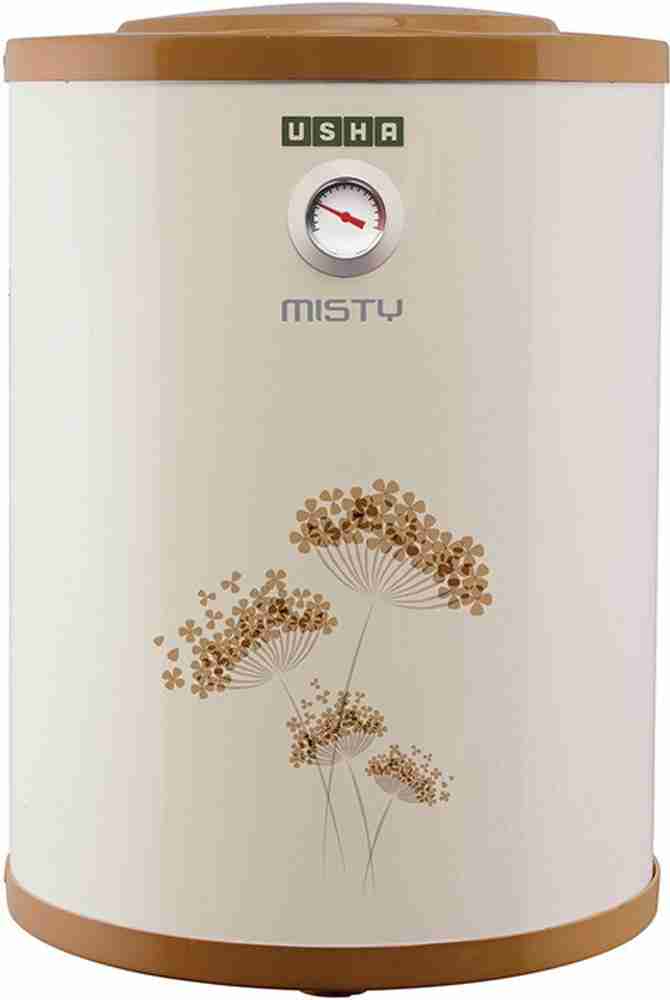 USHA 25 L Storage Water Geyser (Misty 25L, Ivory Gold) Price in India - Buy USHA  25 L Storage Water Geyser (Misty 25L, Ivory Gold) online at Flipkart.com
