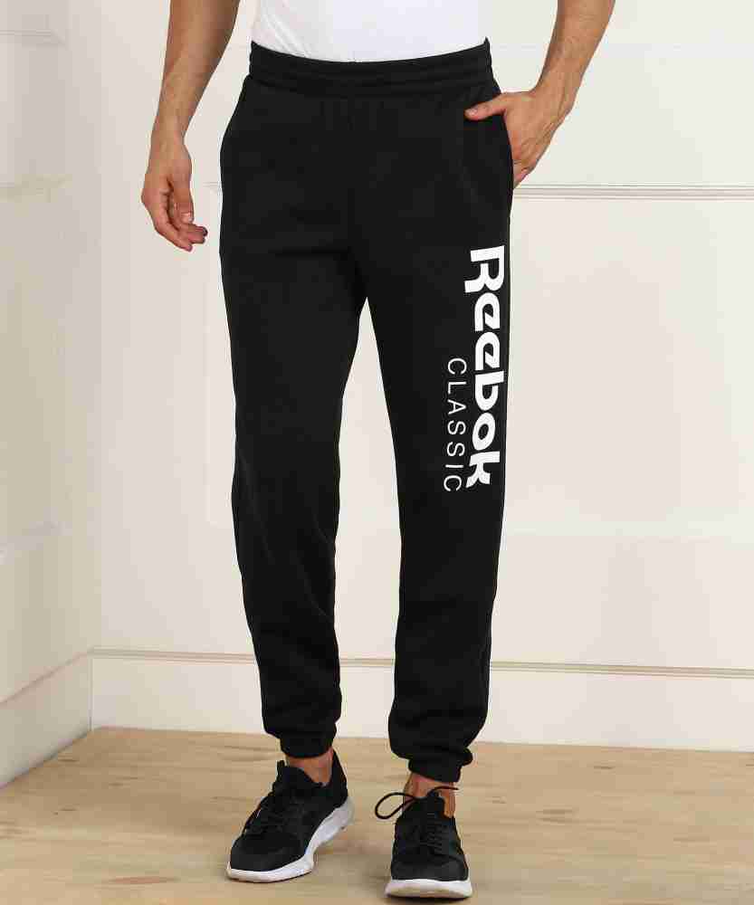 REEBOK CLASSICS Printed Men Black Track Pants - Buy REEBOK CLASSICS Printed Men Black Track Pants at Best Prices in India | Flipkart.com
