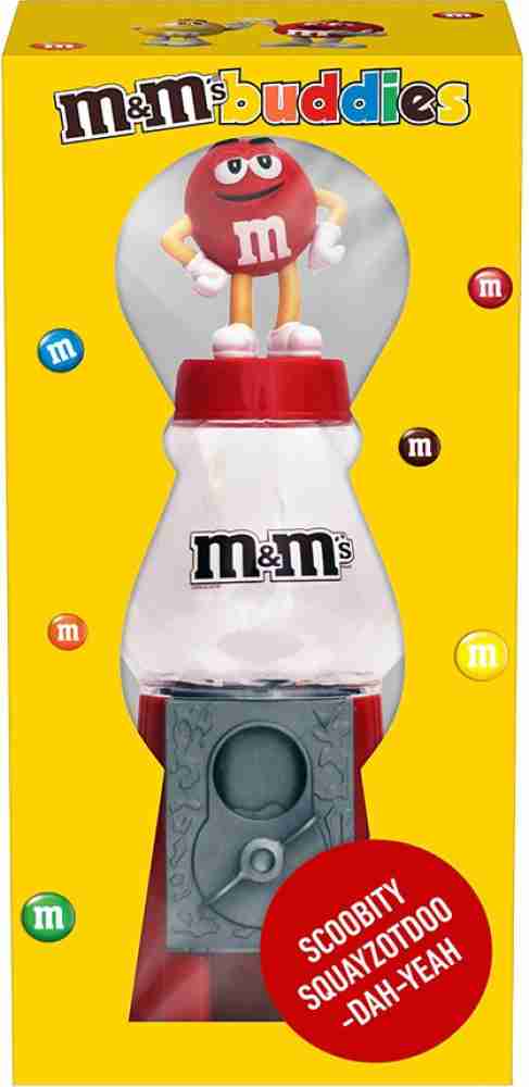 M&Ms Round Candy Dispenser Toy 15cm Gift Pack with Milk Chocolate Candies,  45g, 283 g