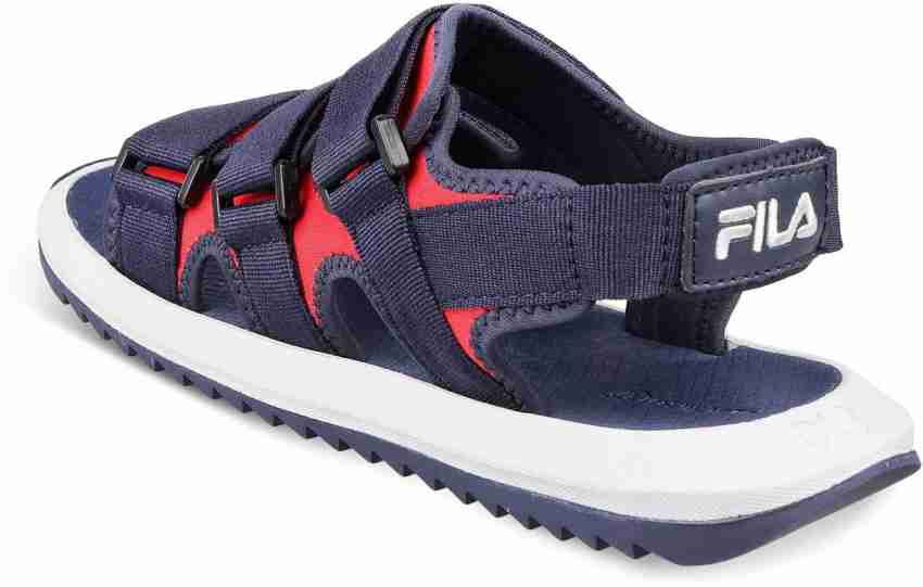 fila sandals mens purple