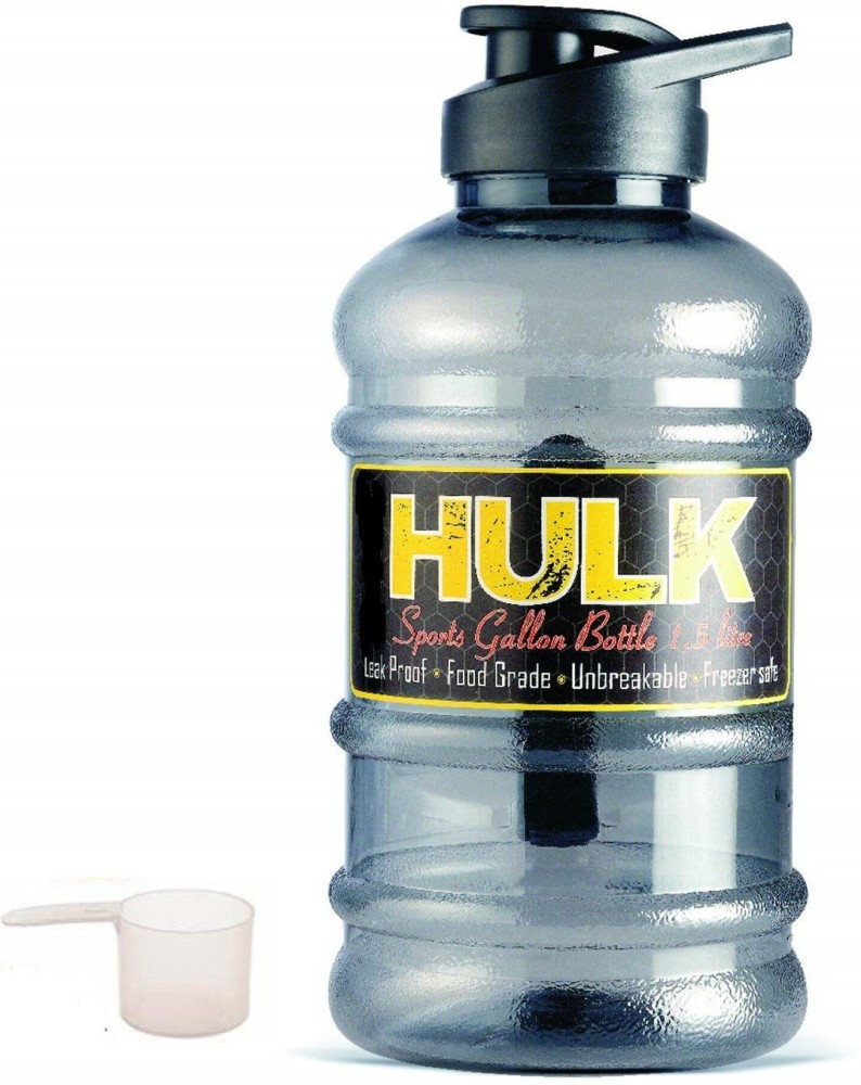 FitPro HULK SPORTS GALLON BOTTLE 1.5LTR with mixer ball & strainer