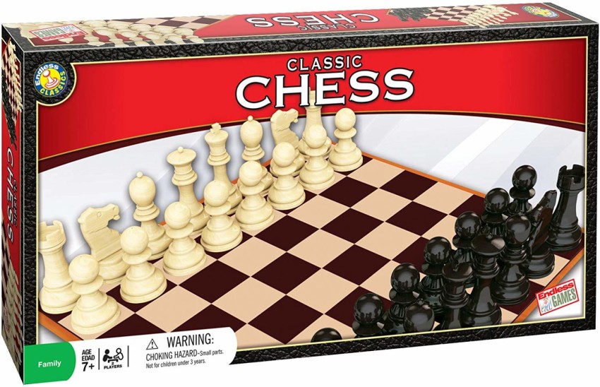 Classic Wooden Chess, Trivia & Strategy Board Games, Board Games, Toys