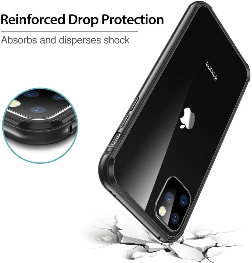 Midkart Bumper Case for iPhone XS MAX 6.5 Black Metal Bumper with Soft  Inner Frame Case - Midkart 