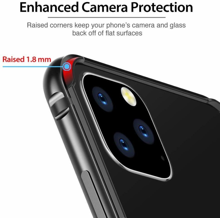 Midkart Bumper Case for iPhone XS MAX 6.5 Black Metal Bumper with Soft  Inner Frame Case - Midkart 