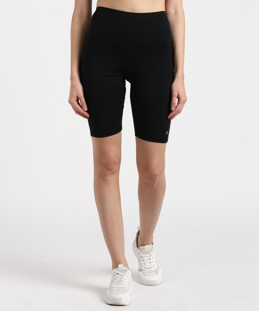 MARKS SPENCER Solid Women Black Compression Shorts Buy MARKS