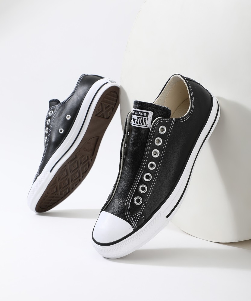Converse Basic Leather Chuck Taylor All Star Slip Slip On Sneakers For Men - Buy Converse Basic Leather Taylor All Star Slip Slip On Sneakers For Men Online at Best Price -