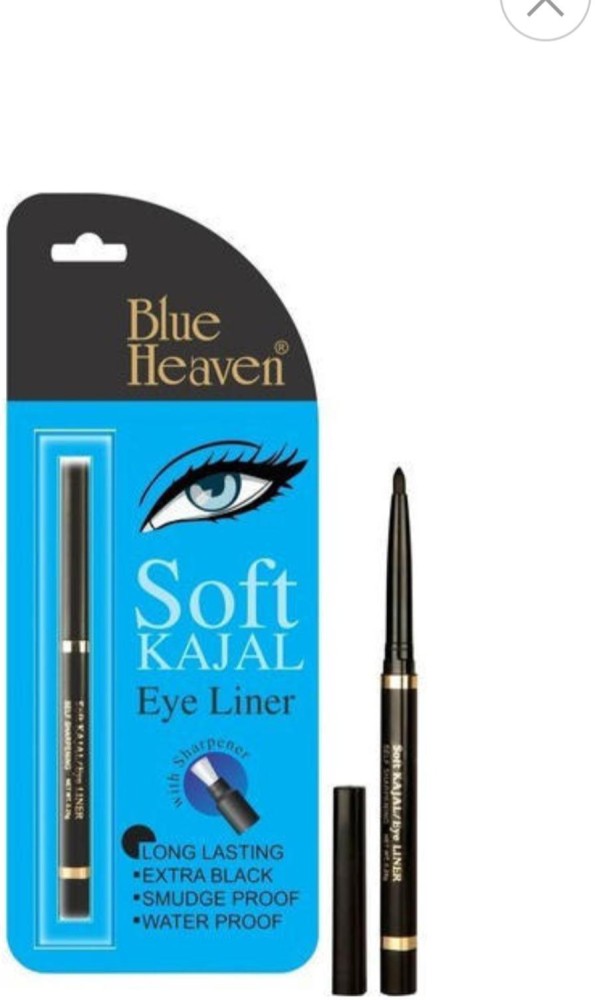 blue heaven cosmetic soft kajal eye liner (BLACK) 0.31 G - Price in India,  Buy blue heaven cosmetic soft kajal eye liner (BLACK) 0.31 G - BEST EYELINERS IN INDIA