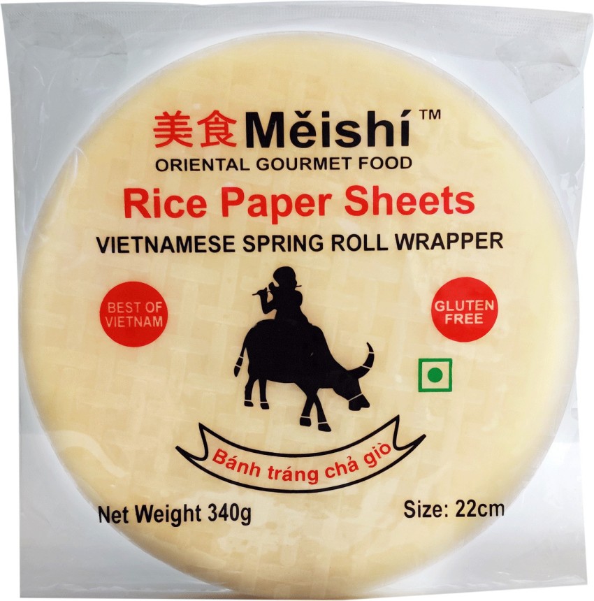 Meishi Vietnamese Gluten Free Spring Rice Paper Roll (22cm) Price in India  - Buy Meishi Vietnamese Gluten Free Spring Rice Paper Roll (22cm) online at