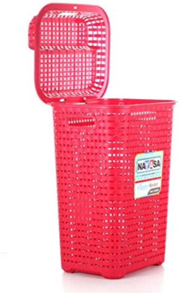 Skylii 50 L Red Laundry Basket - Buy Skylii 50 L Red Laundry Basket Online  at Best Price in India