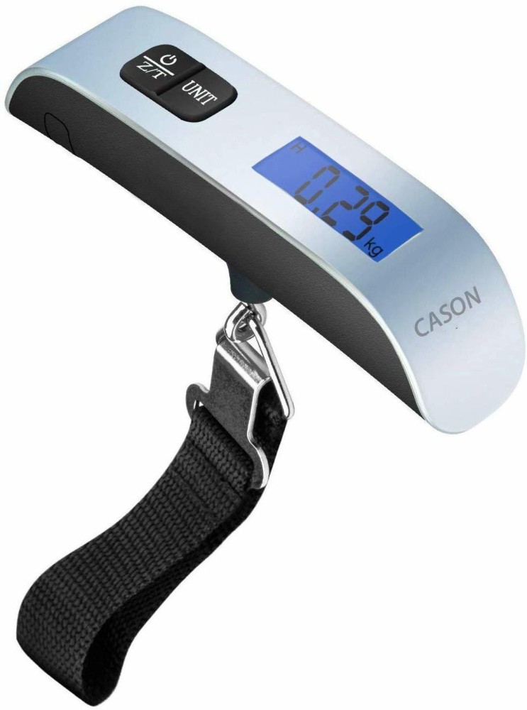 New GoTrippin Metal Luggage Weighing Scale Digital (Silver_ELS)