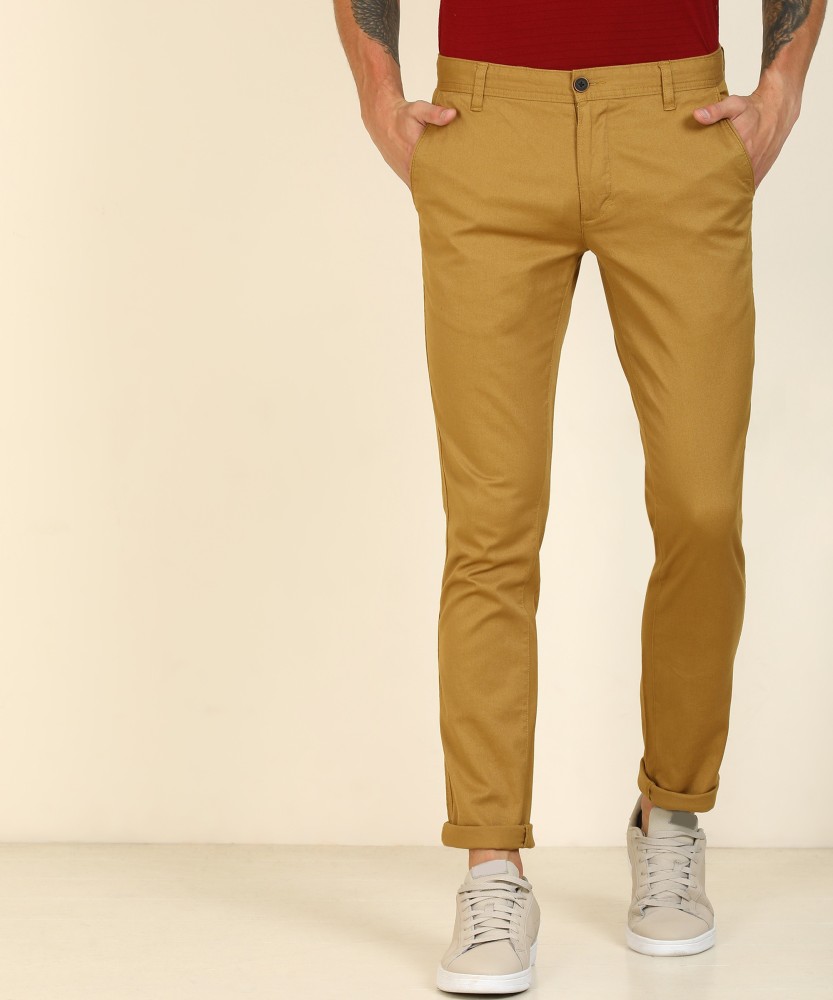 INDIGO NATION Slim Fit Men Brown Trousers  Buy INDIGO NATION Slim Fit Men  Brown Trousers Online at Best Prices in India  Flipkartcom