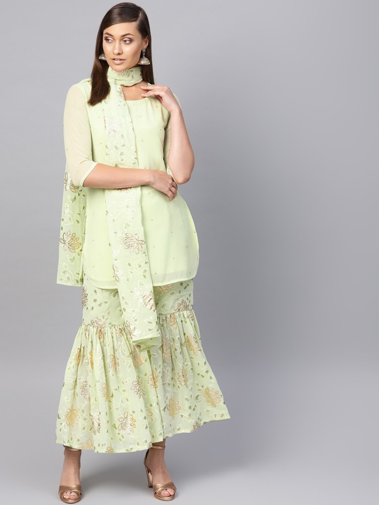 libas kurta sharara set