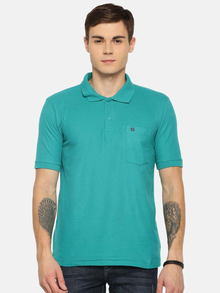Dollar Bigboss Solid Men Polo Neck 