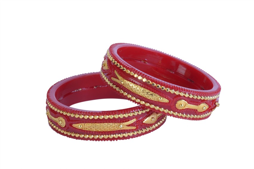 Gold plated hot sale plastic bangles