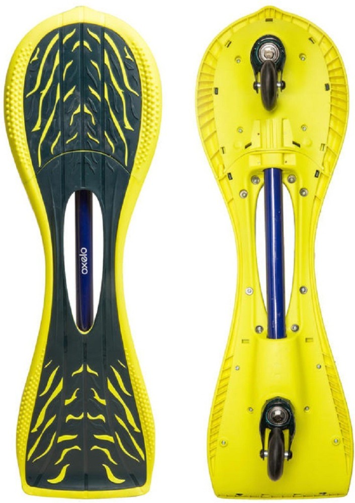 envidia Transistor Bailarín Oxelo by Decathlon KIDS & ADULT WAVEBOARD OXELOBOARD CLASSIC - YELLOW 15  inch x 30 inch Skateboard - Buy Oxelo by Decathlon KIDS & ADULT WAVEBOARD  OXELOBOARD CLASSIC - YELLOW 15 inch