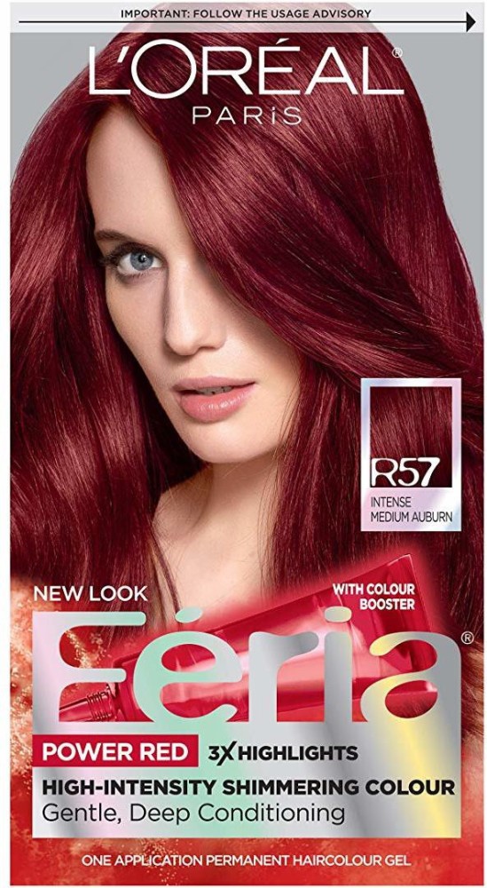 Buy LOreal Paris Feria MultiFaceted Shimmering Permanent Hair Color 36  Deep Burdy Brown Pack of 1 Hair Dye Online at desertcartINDIA