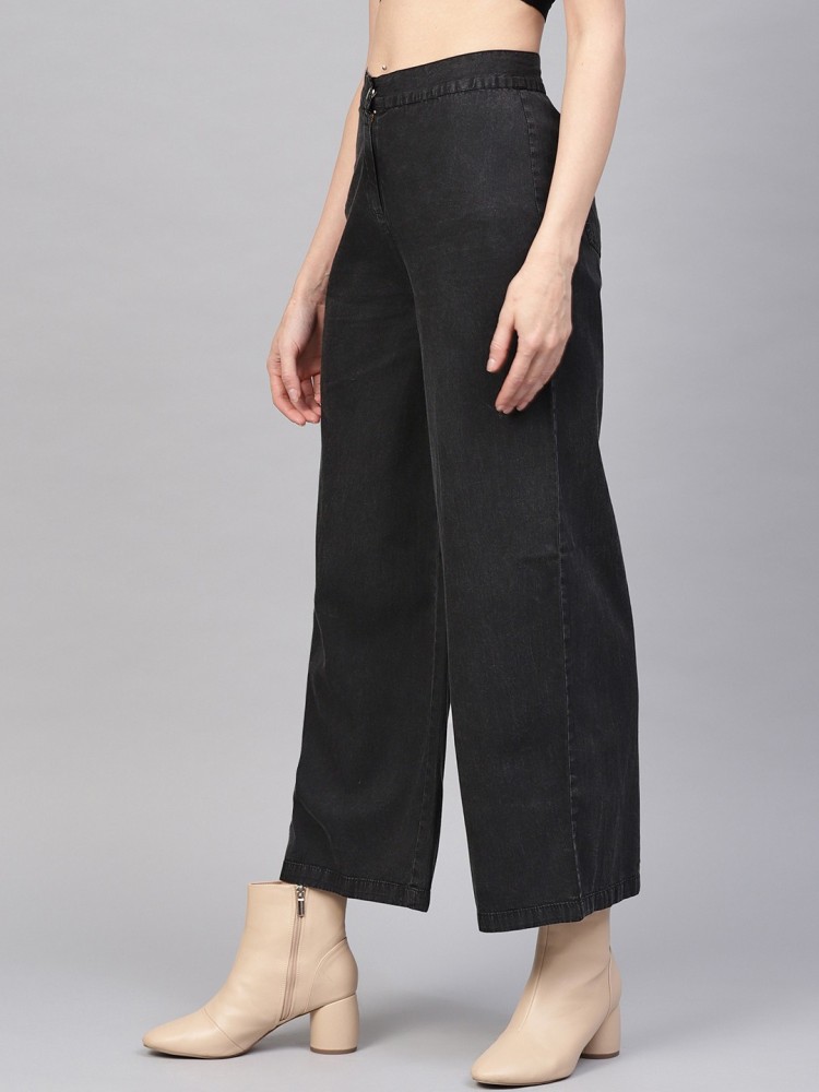 Buy Flare Pants Online In India At Best Price Offers  Tata CLiQ