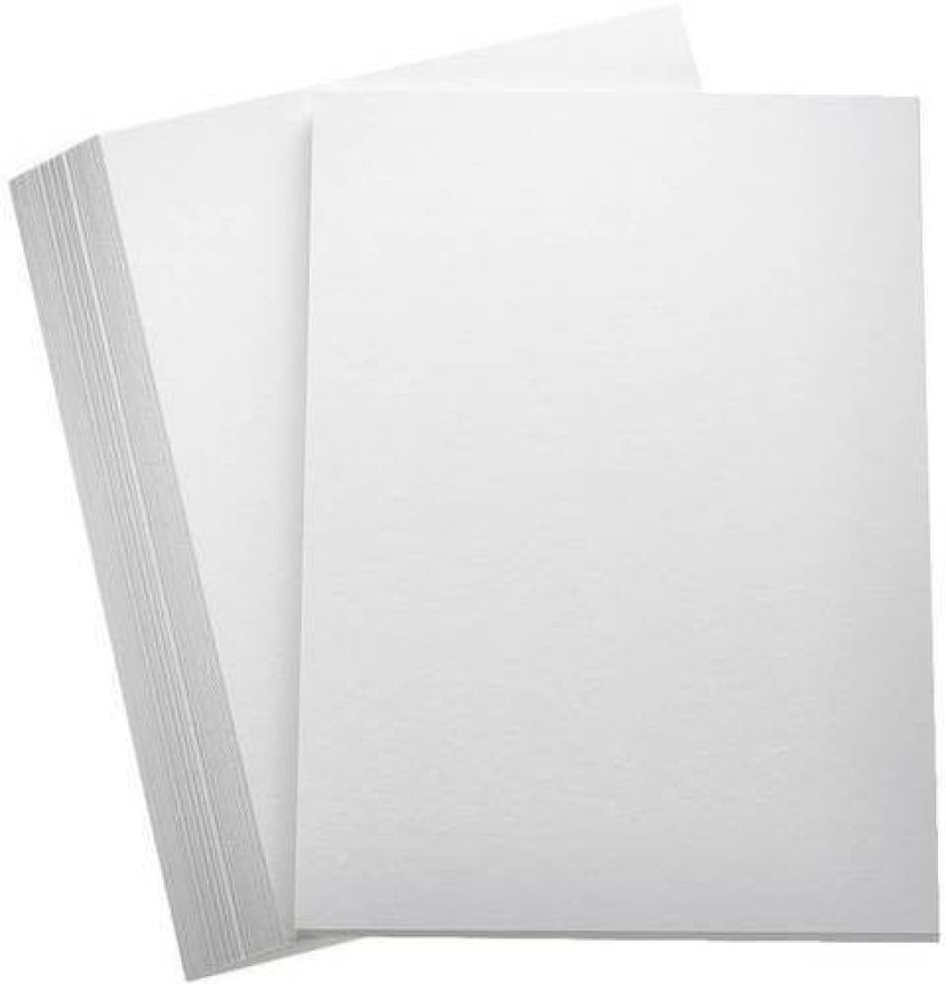 SHARMA BUSINESS Ivory Sheets 300 GSM For Acrylic Paint  Metallic Paint Set of 20 Sheets Unruled A4 300 gsm Drawing Paper - Drawing  Paper