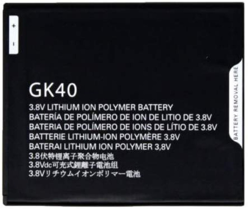Bateira Motorola Moto G4 Play G5 Gk40 2800mah Original