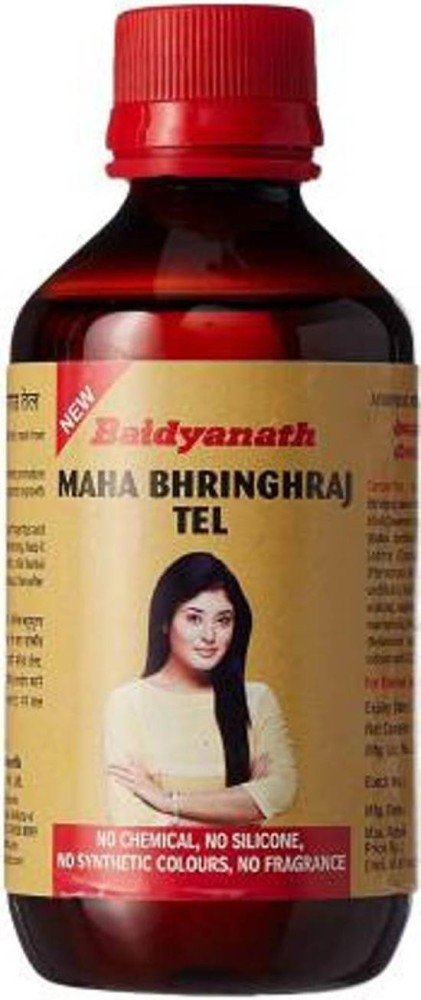 Buy Baidyanath Maha Bhringraj Hair Oil  100 Ml  Naturefit Shop