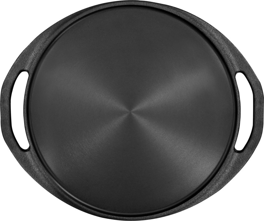 Vinod Pre-Seasoned Cast Iron Dosa Tawa/Roti/Chapati Tava 28cm Induction  Friendly