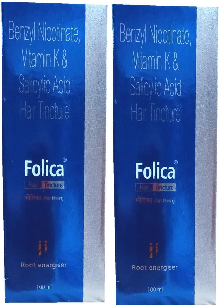 Folica Hair Tincture 100ml Pack of 2  Baby Care  Health Care  Personal  Care Products at Lowest Price in India
