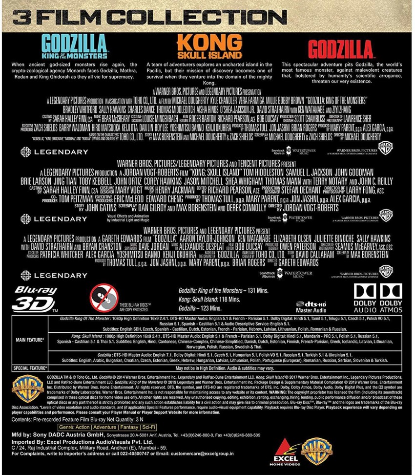 GODZILLA / KONG 3-FILM COLLECTION