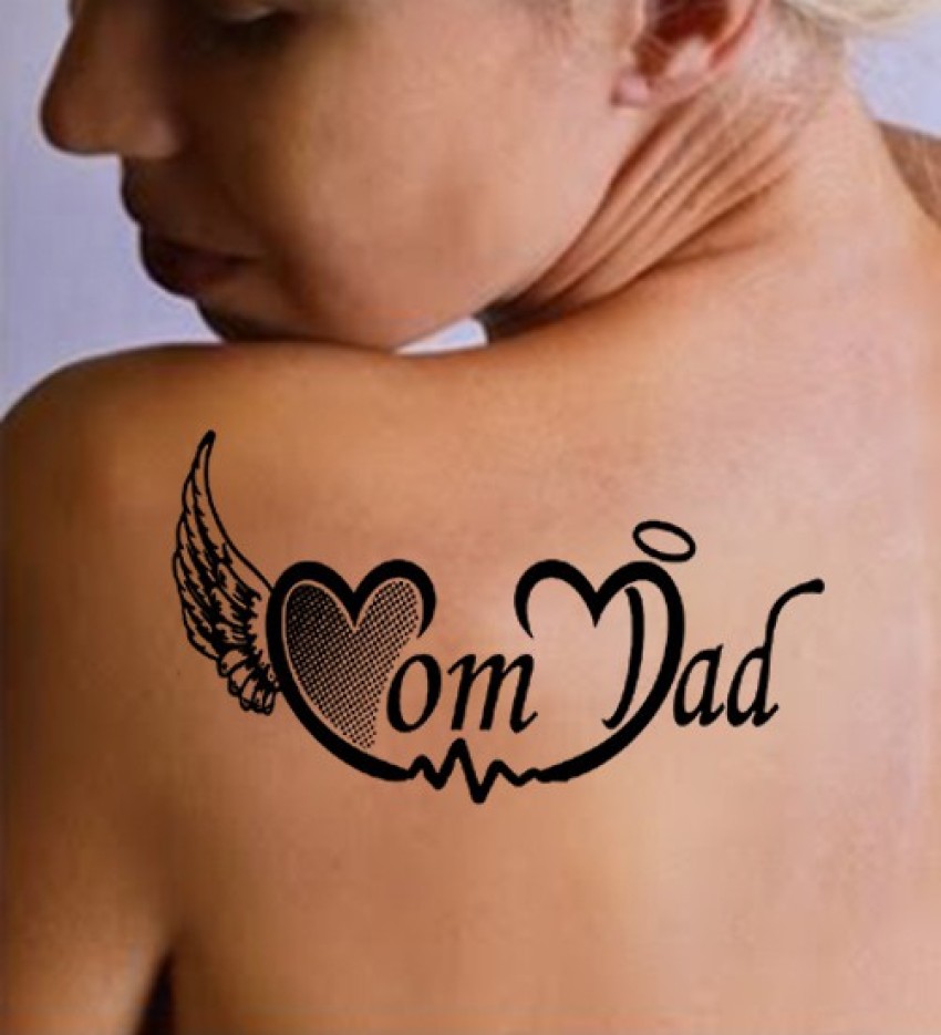 samurai tattoo mehsana on Twitter Mom dad tattoo Tattoo for mom dad mom  dad tattoos Mom dad tattoo with heart beat httpstco8wxgAZtkop   Twitter