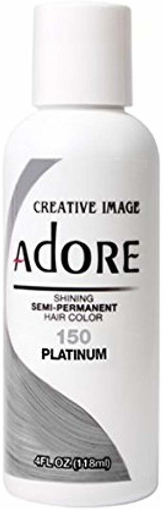 Dyeing My Natural Hair With Adore Semi Permanent Hair Color In Jet Black   Does it cover greys   YouTube